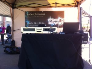 HiCap Records Outdoor DJ Booth